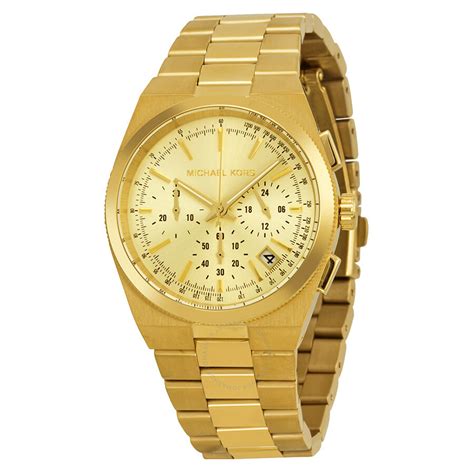 Michael Kors Channing Champagne Dial Gold